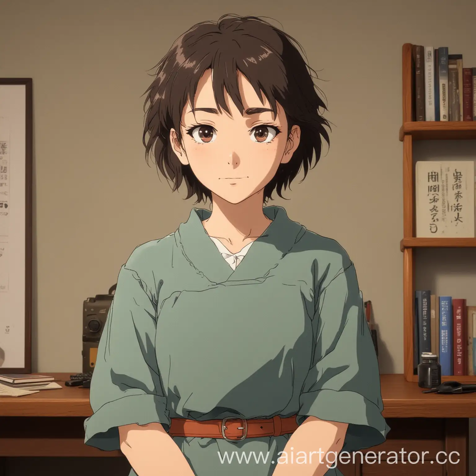 Anime-Strong-Independent-Woman-in-Studio-Ghibli-Style