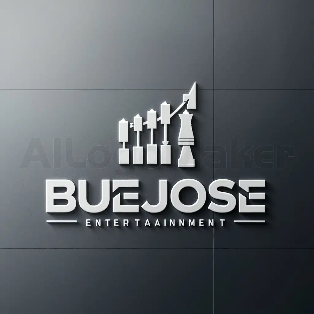 LOGO-Design-For-Buejose-Dynamic-Fusion-of-Stock-Market-Piano-and-Chess-Elements