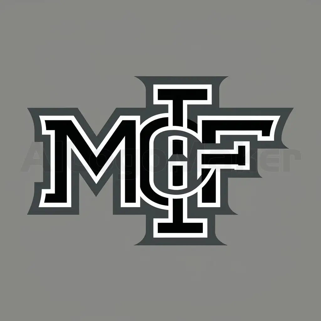a logo design,with the text "MCF", main symbol:MCF,Moderate,clear background