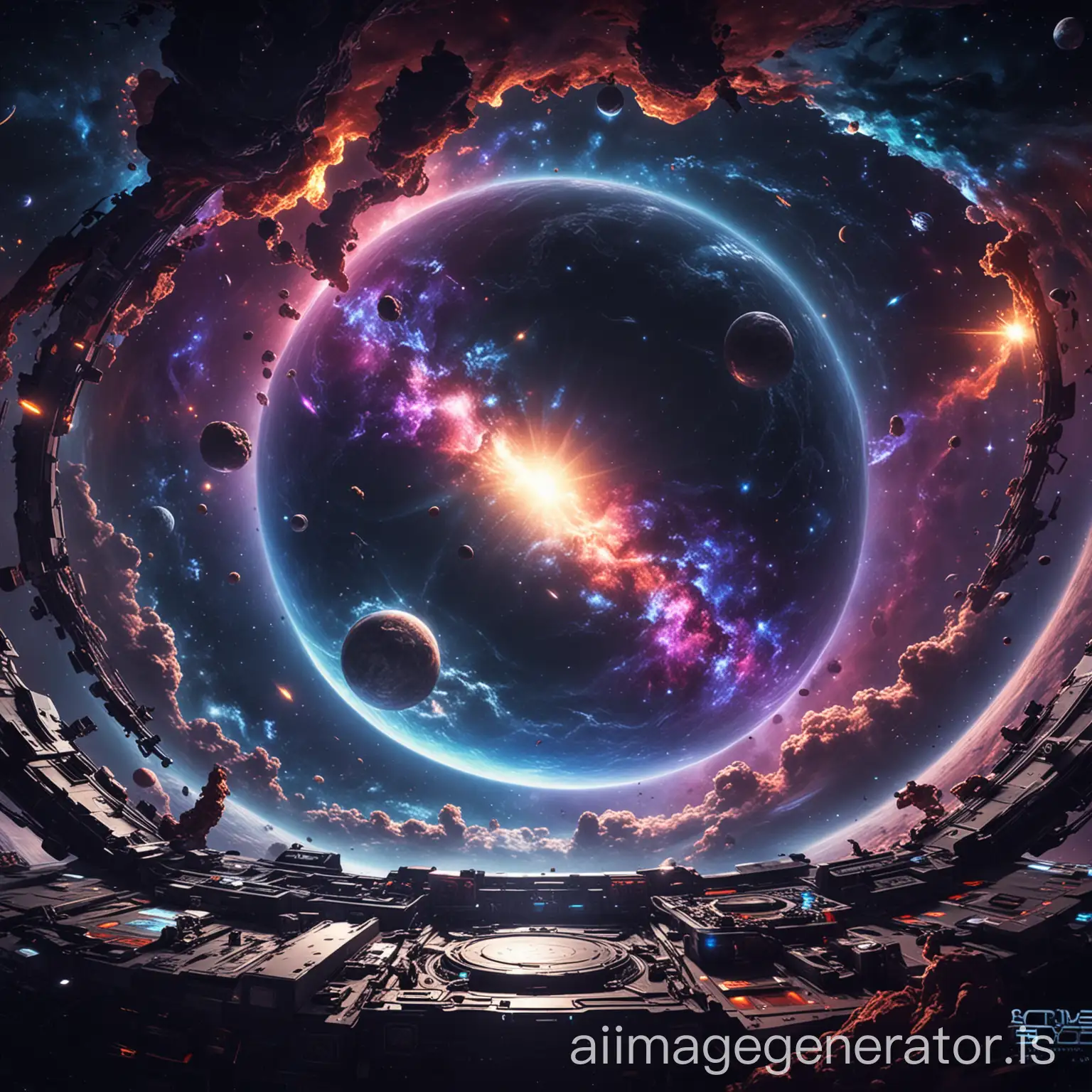 background, space, 3D, hardstyle 