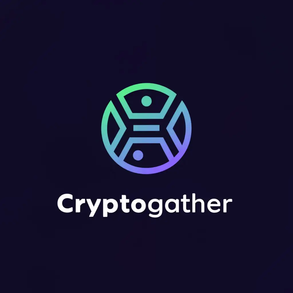 a logo design,with the text "CryptoGather30", main symbol:Crypto coin,Moderate,be used in crypto industry,clear background