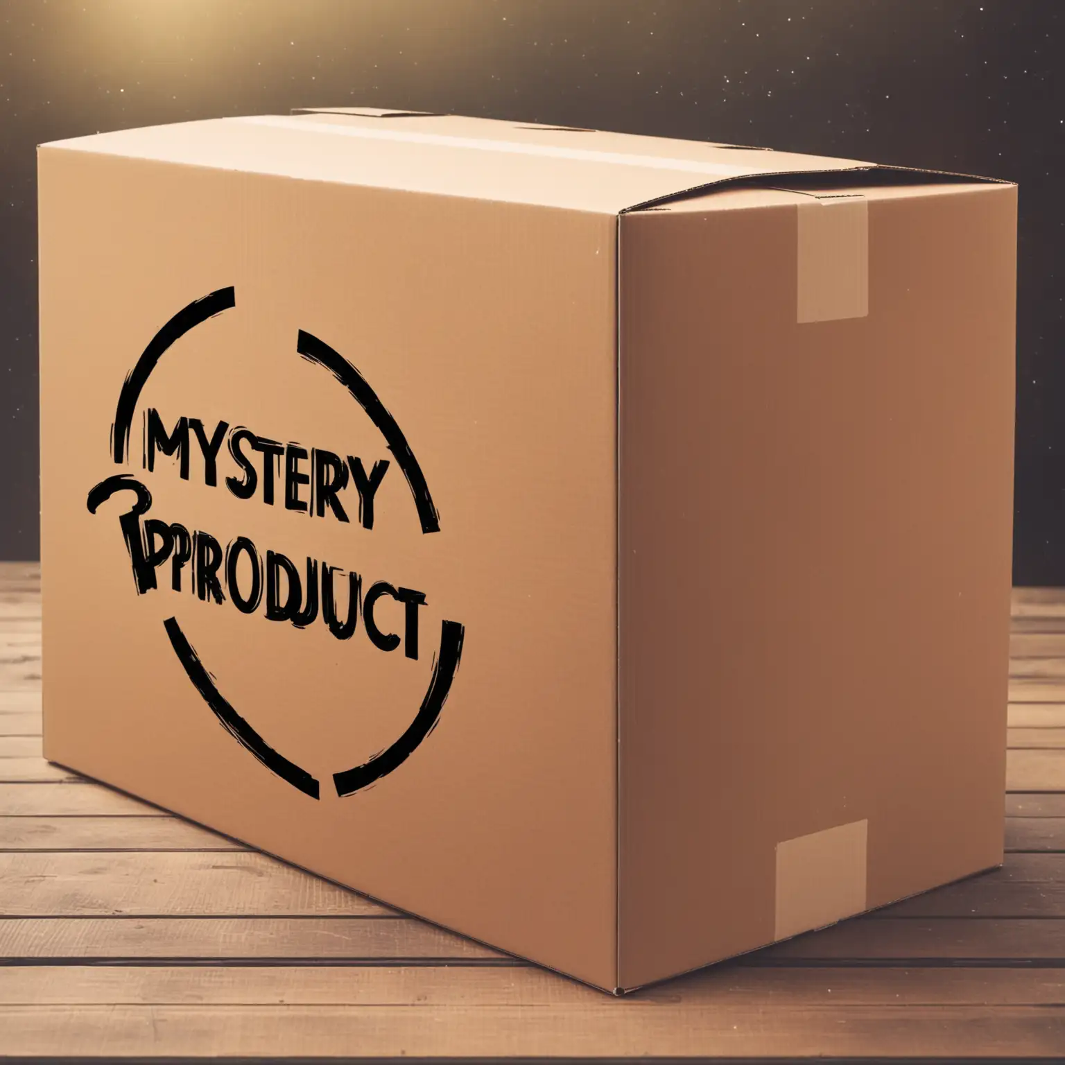 Mystery product box