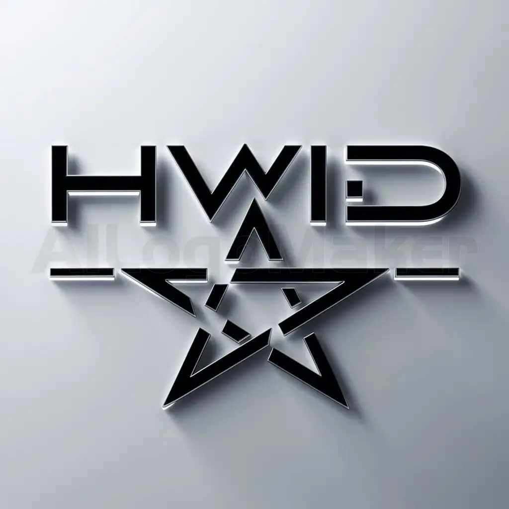 a logo design,with the text "HWID", main symbol:Stern,complex,be used in Internet industry,clear background