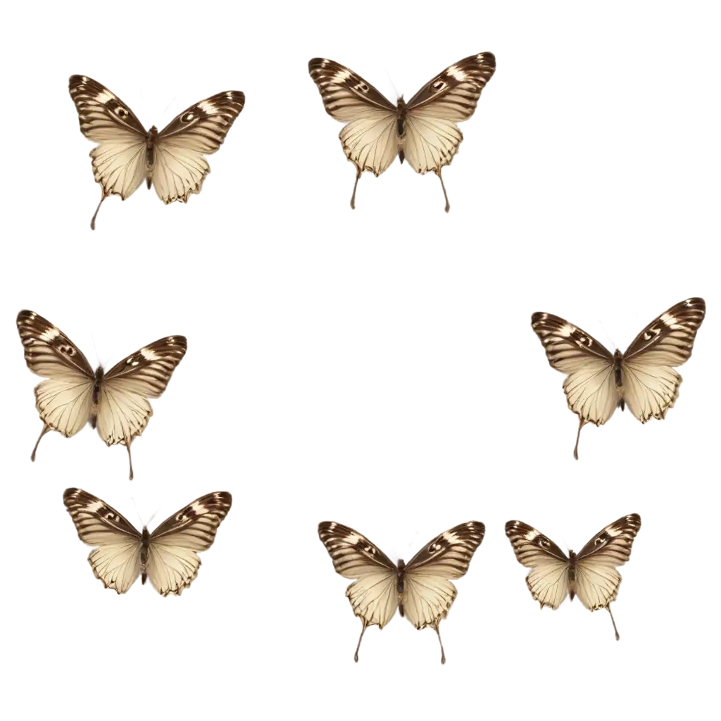 Exquisite-PNG-Art-A-Myriad-of-Butterflies-in-Delicate-Harmony