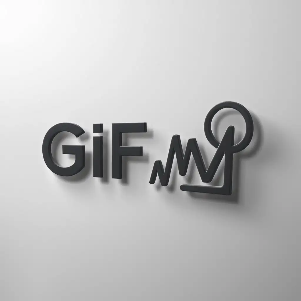 a logo design,with the text "gif", main symbol:gif,Moderate,be used in Finance industry,clear background