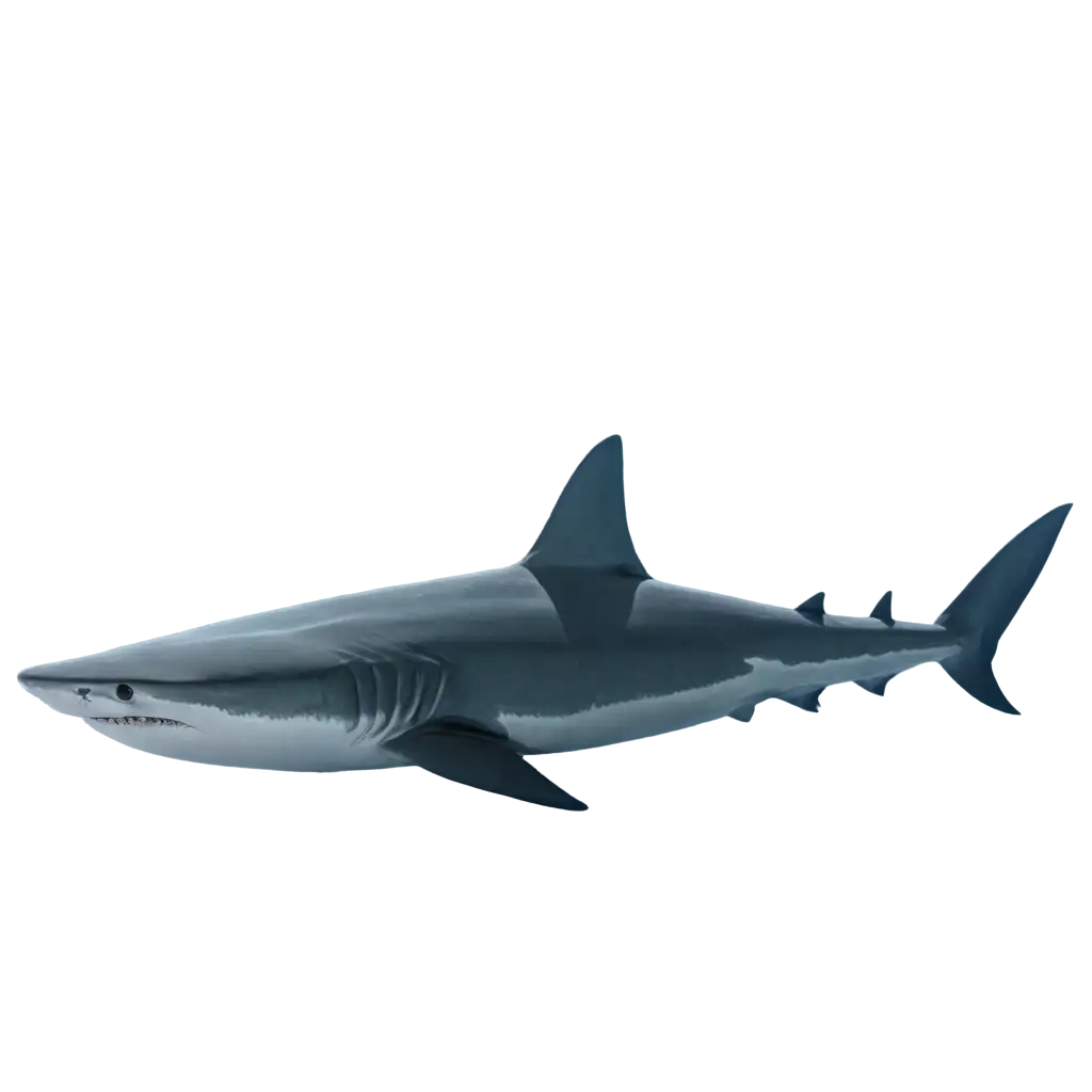 Vibrant-Tiburn-PNG-Art-Captivating-Underwater-Shark-Image