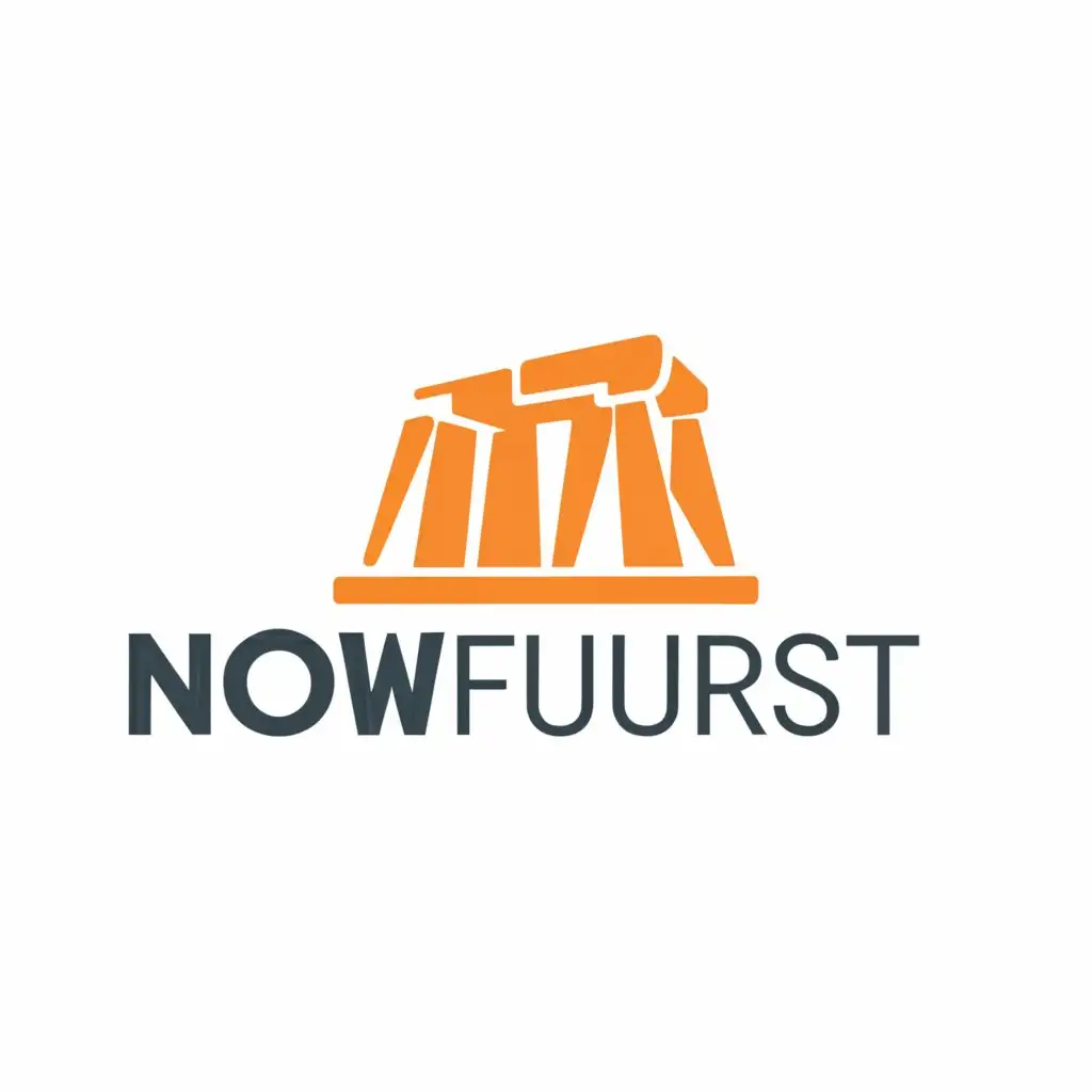 a logo design,with the text "Now Futurist", main symbol:Acropolis,Minimalistic,be used in Education industry,clear background
