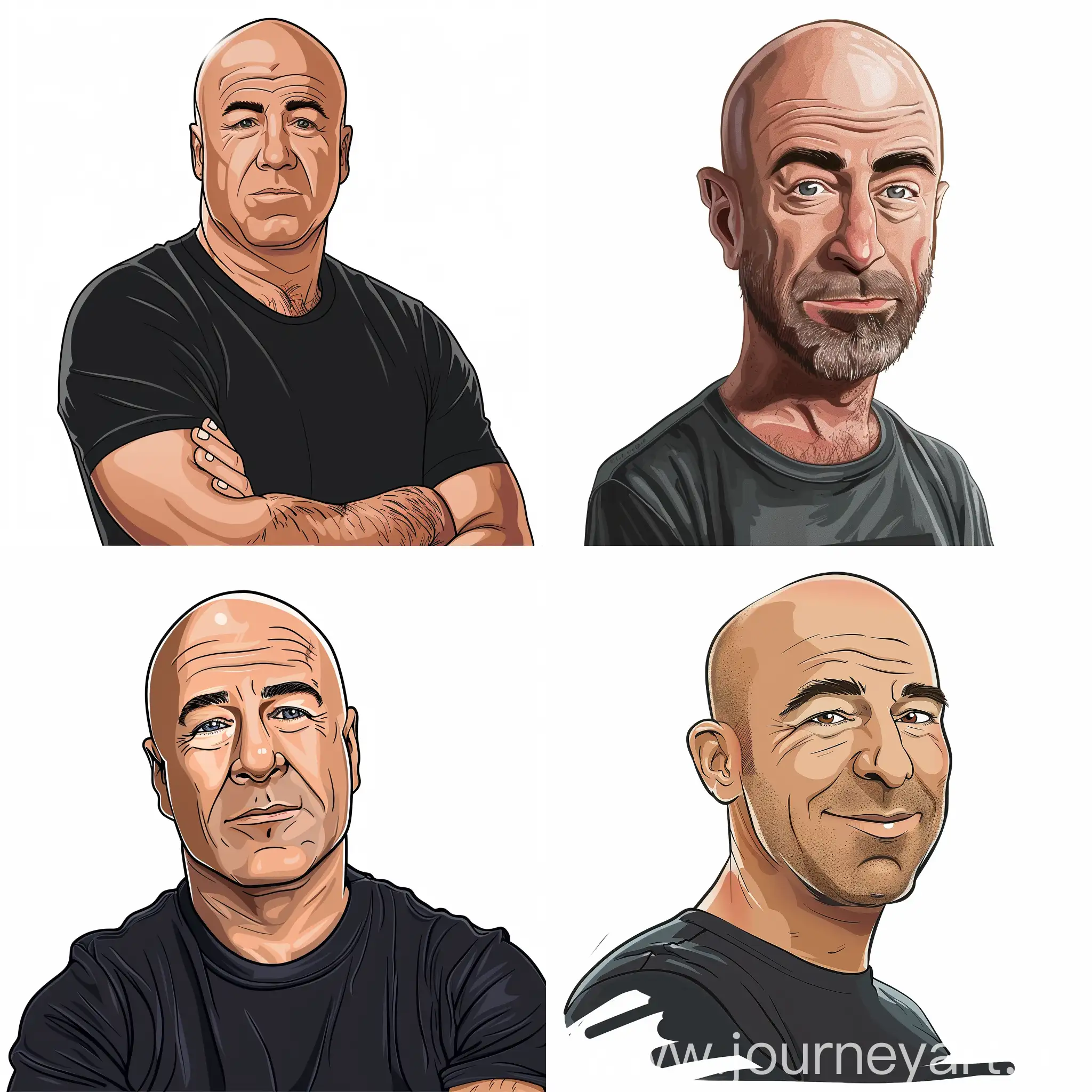 Joe-Rogan-Cartoon-Portrait-in-4K-Resolution-on-White-Background