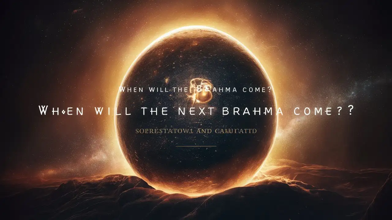  When will the next Brahma come?
