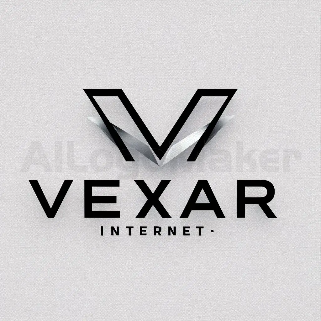 a logo design,with the text "Vexar", main symbol:Modern,Moderate,be used in Internet industry,clear background