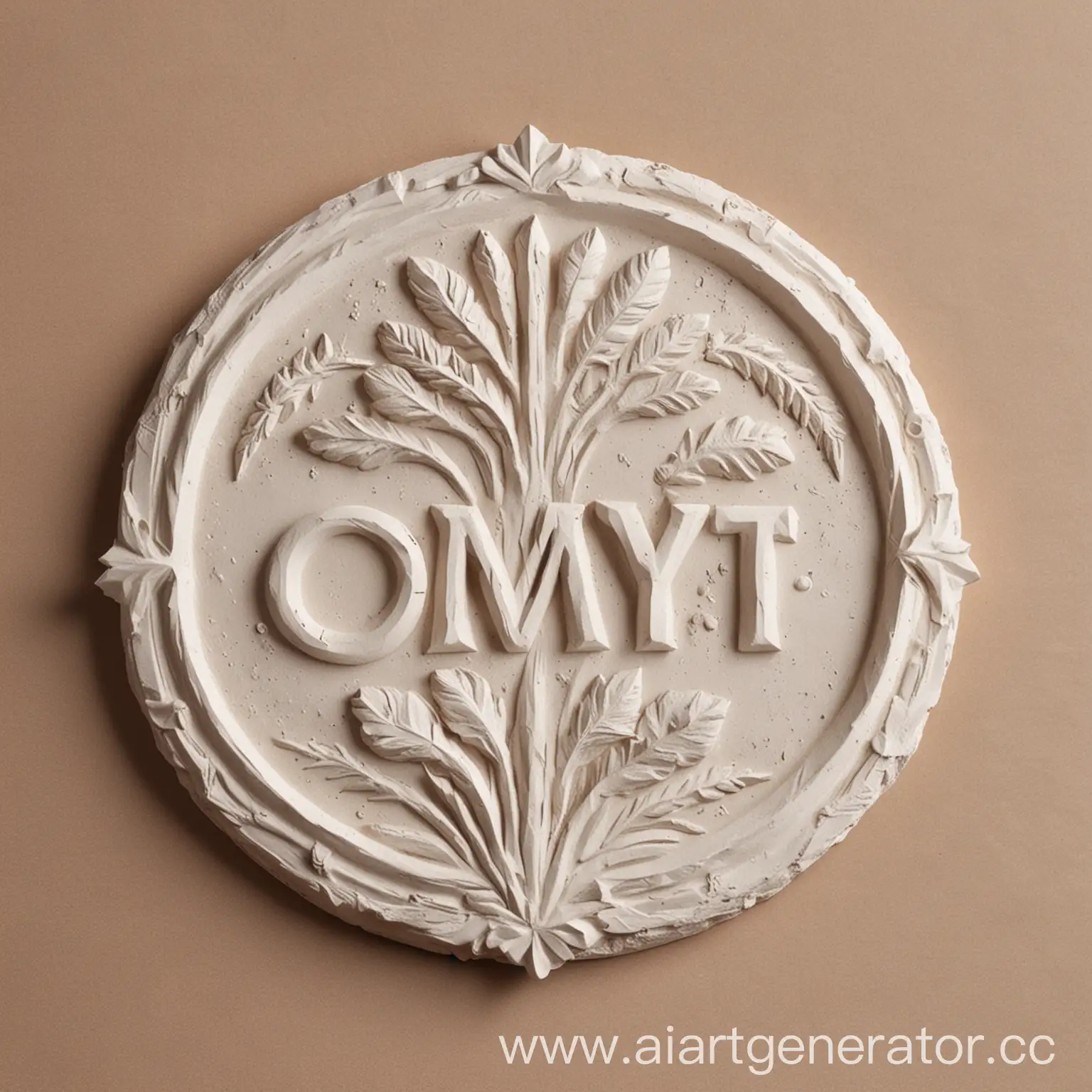 Elegant-OMYT-Logo-Design-for-Gypsum-Home-Decor-Items