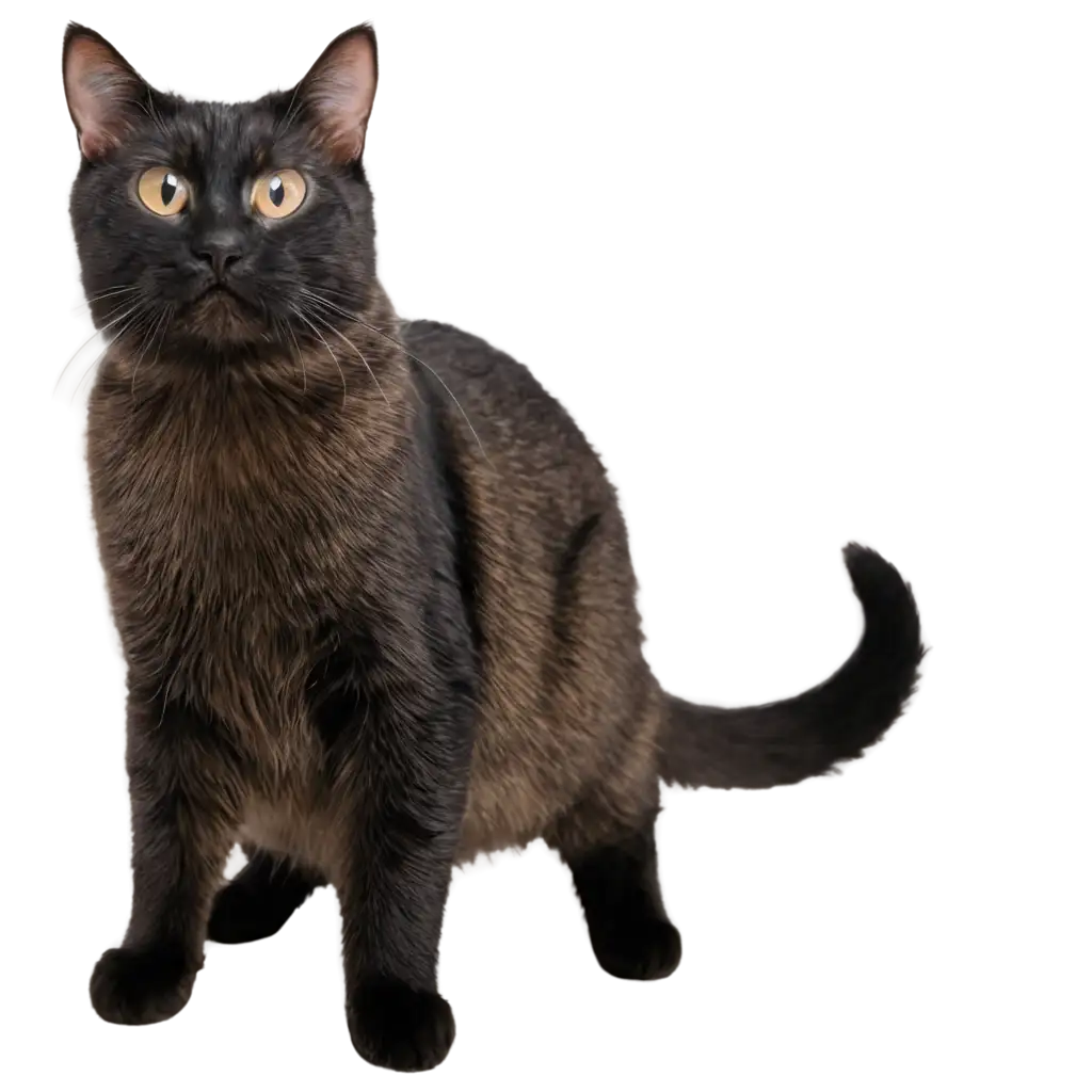 Exquisite-PNG-Image-of-a-Graceful-Cat-Capturing-Feline-Elegance-in-HighQuality-Format