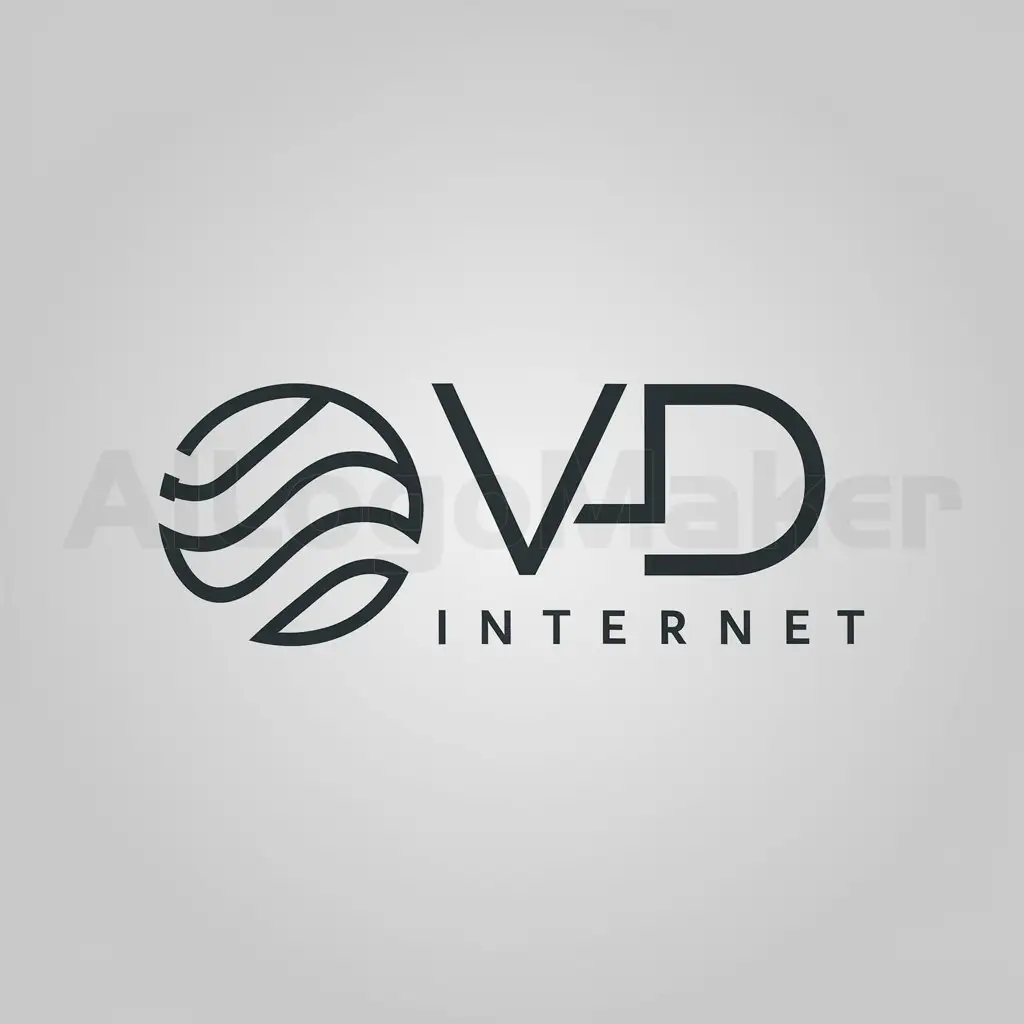 a logo design,with the text "VD", main symbol:scheme,Minimalistic,be used in Internet industry,clear background