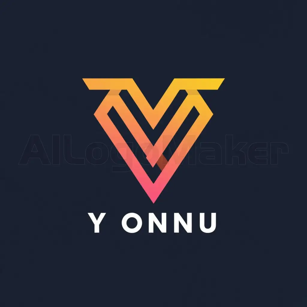 a logo design,with the text "yonnu", main symbol:Y,Moderate,be used in coin industry,clear background