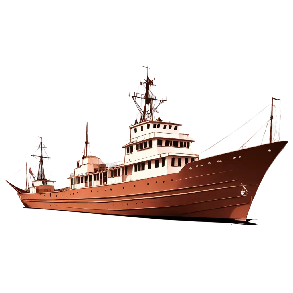 A ship cartoon