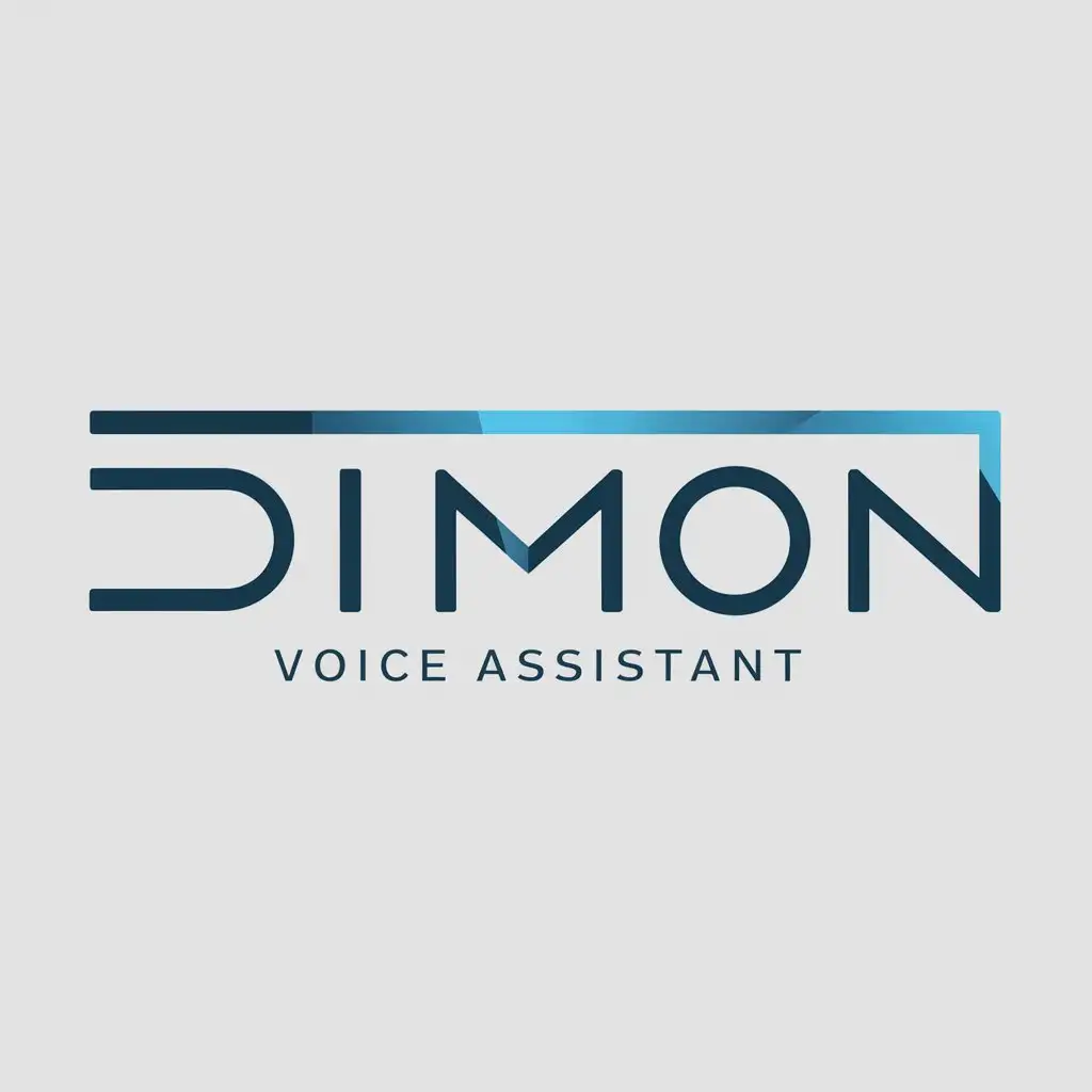 Voice-Assistant-Logo-Dimon-Minimalist-Design