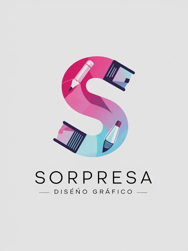 Professional Logo Design for Sorpresa Diseo Grfico By Pilu Gonzlez ...