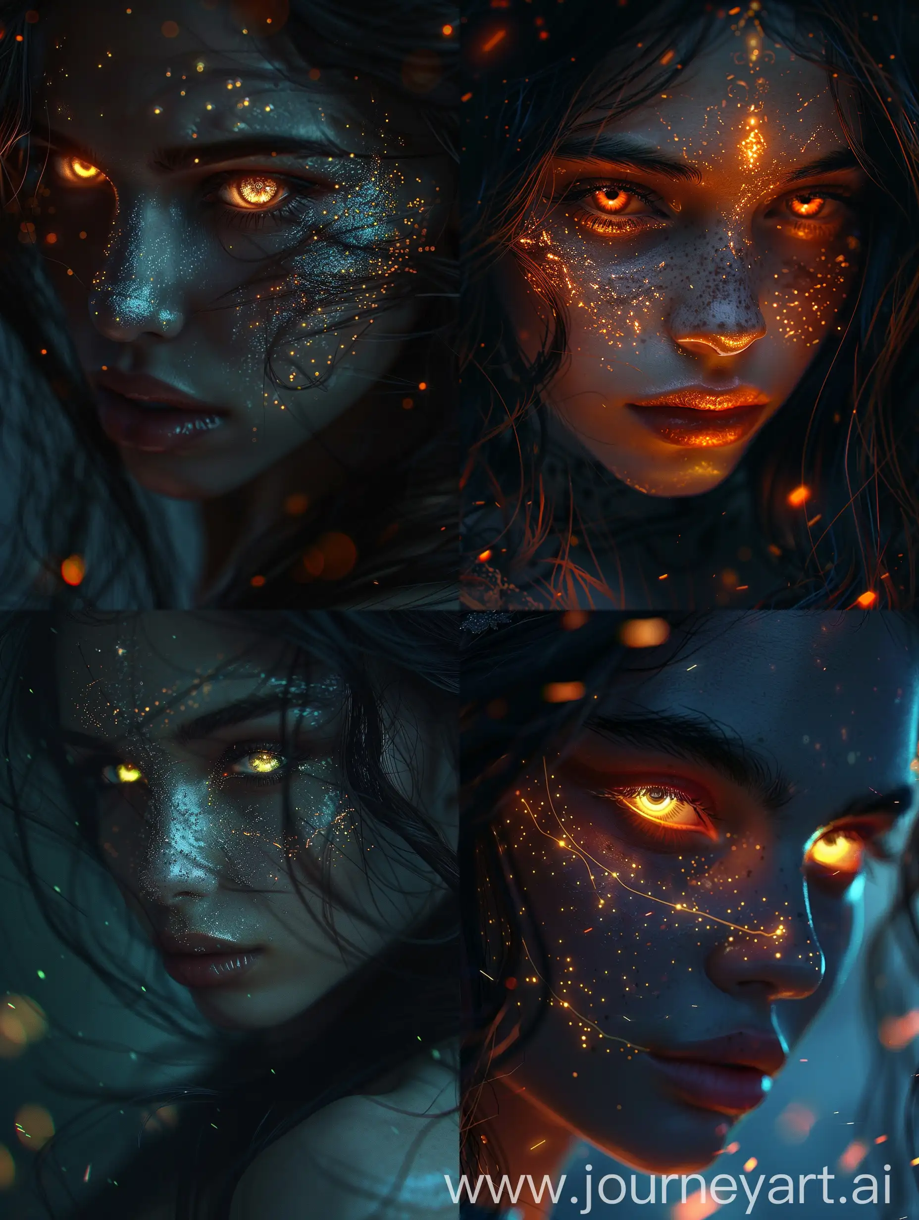 Mystical-Bohemian-Beauty-Enchanting-Girl-with-Glowing-Eyes-in-Neon-Darkness