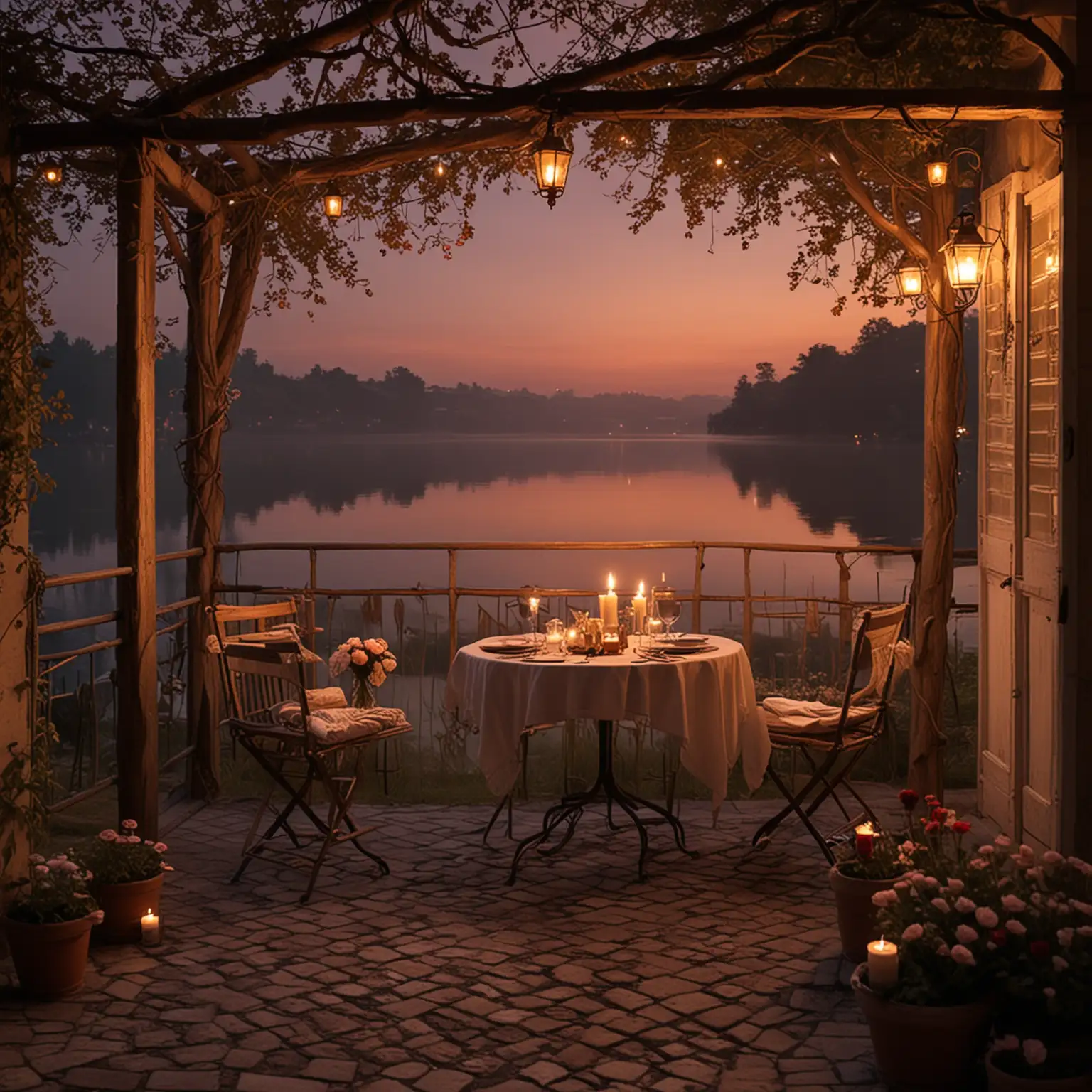 romantic atmosphere 

