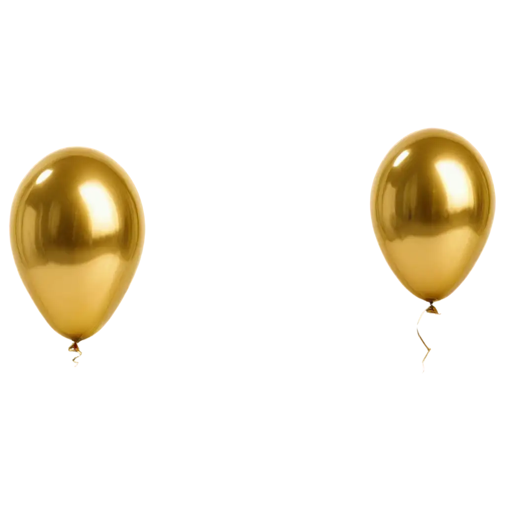 gold baloon