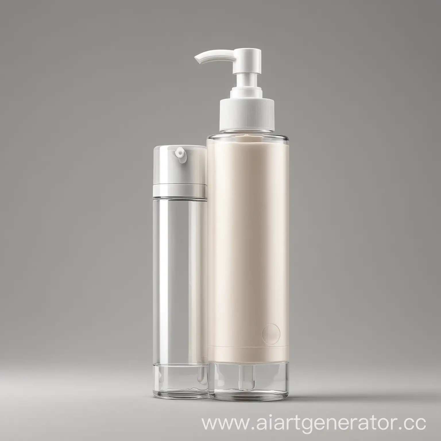 Premium-100ml-Cream-White-Plastic-Dispenser-Bottle