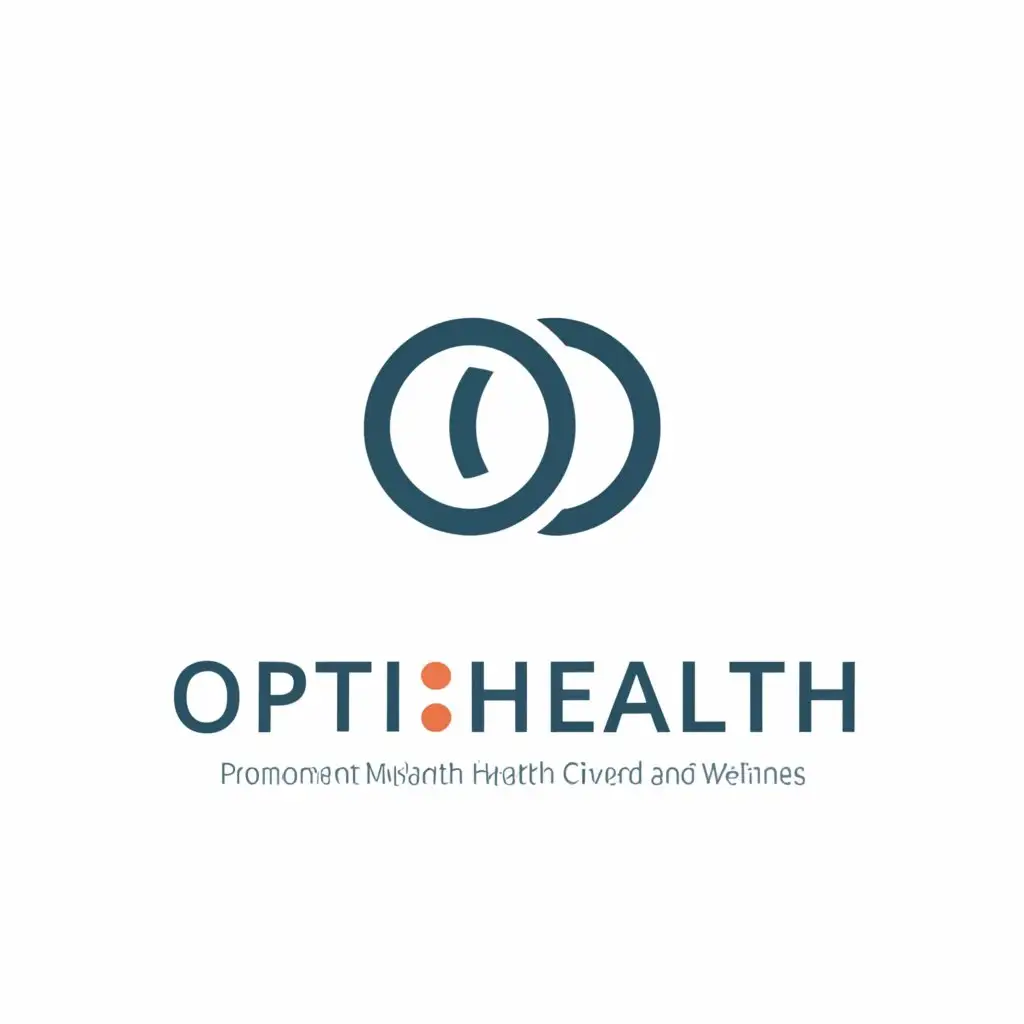a logo design,with the text "Opti Health", main symbol:Modern,  minimalistic,  Opti Health,
logo, supplement company, convey the message of promoting overall health and wellness.
resonate with the concept of promoting overall health and wellness,
,Minimalistic,be used in Others industry,clear background