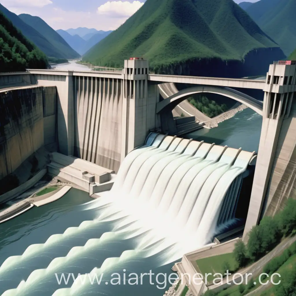 Hydropower and flowing rivers
