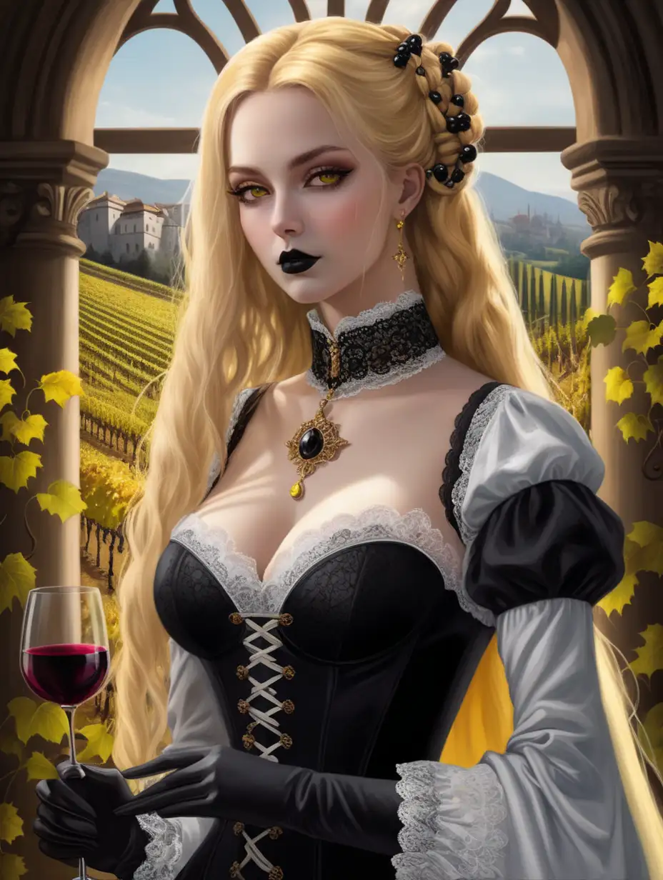 Young-Countess-with-Wine-Glass-in-Renaissance-Estate-Setting