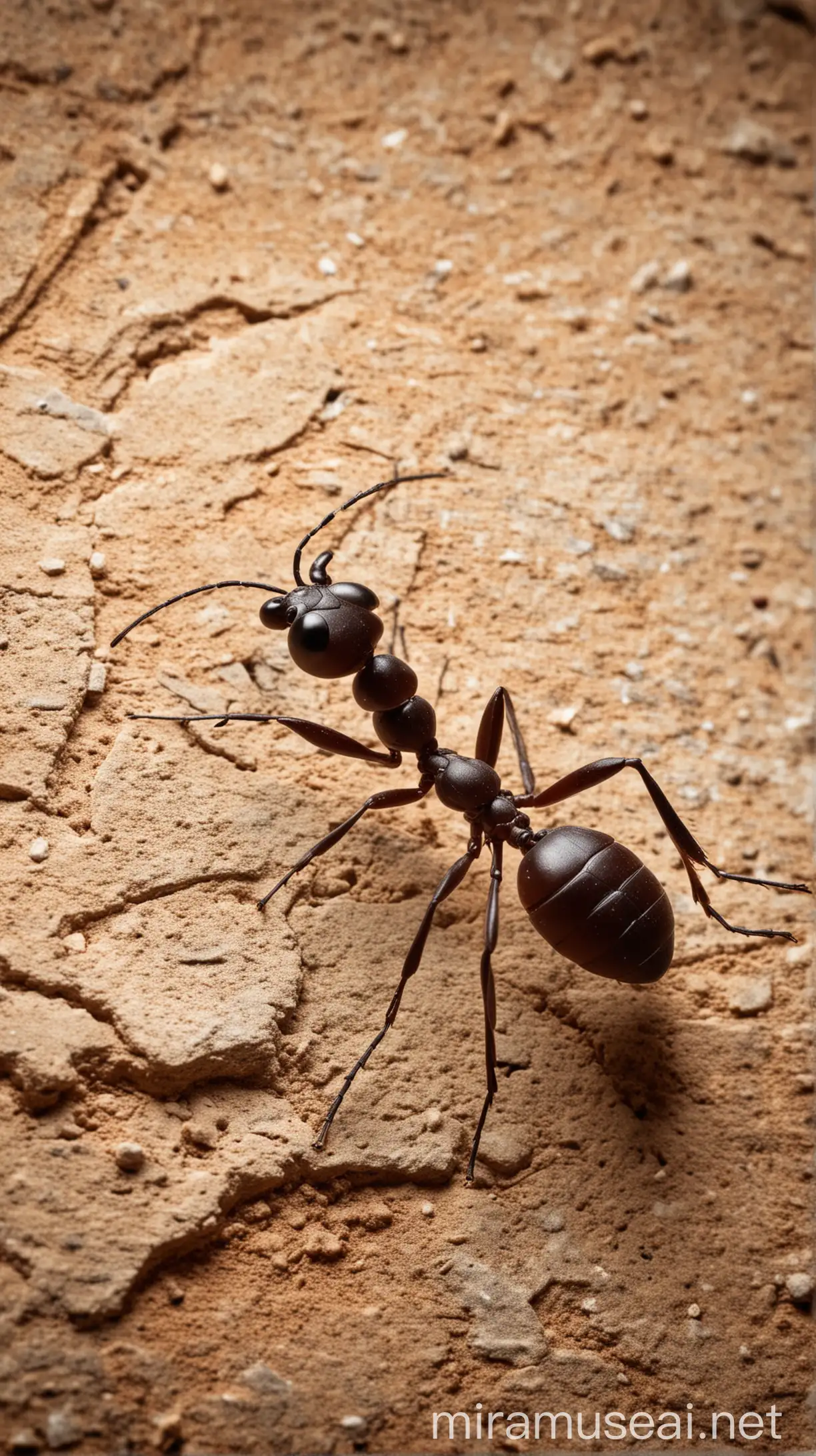 Back ant in ancient world 