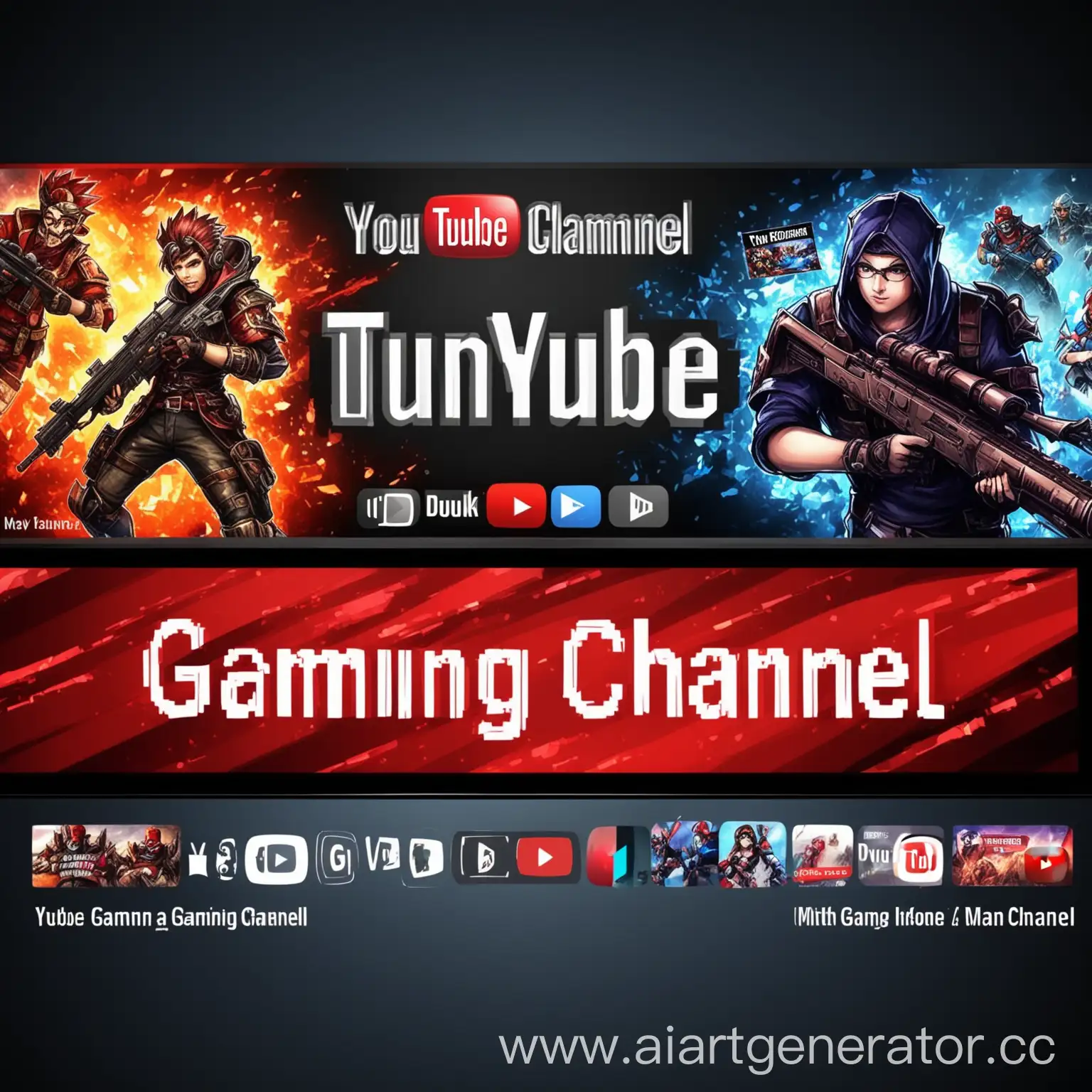 Dynamic-Gaming-Adventures-A-YouTube-Channel-Banner