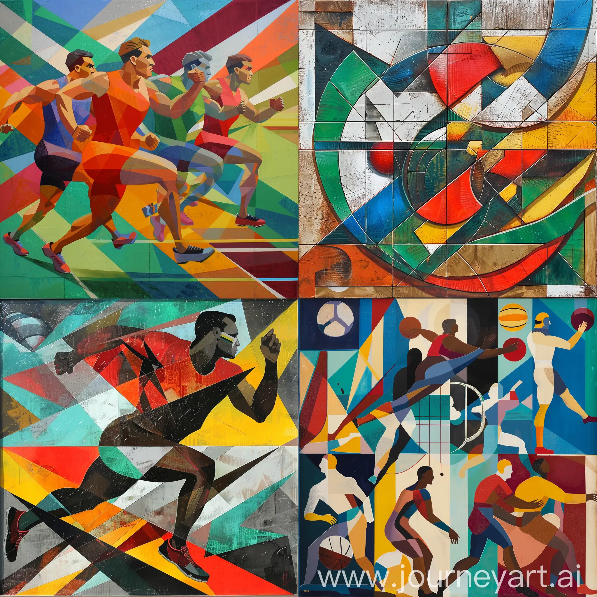 Soviet-Constructivist-Street-Art-Sport-Theme