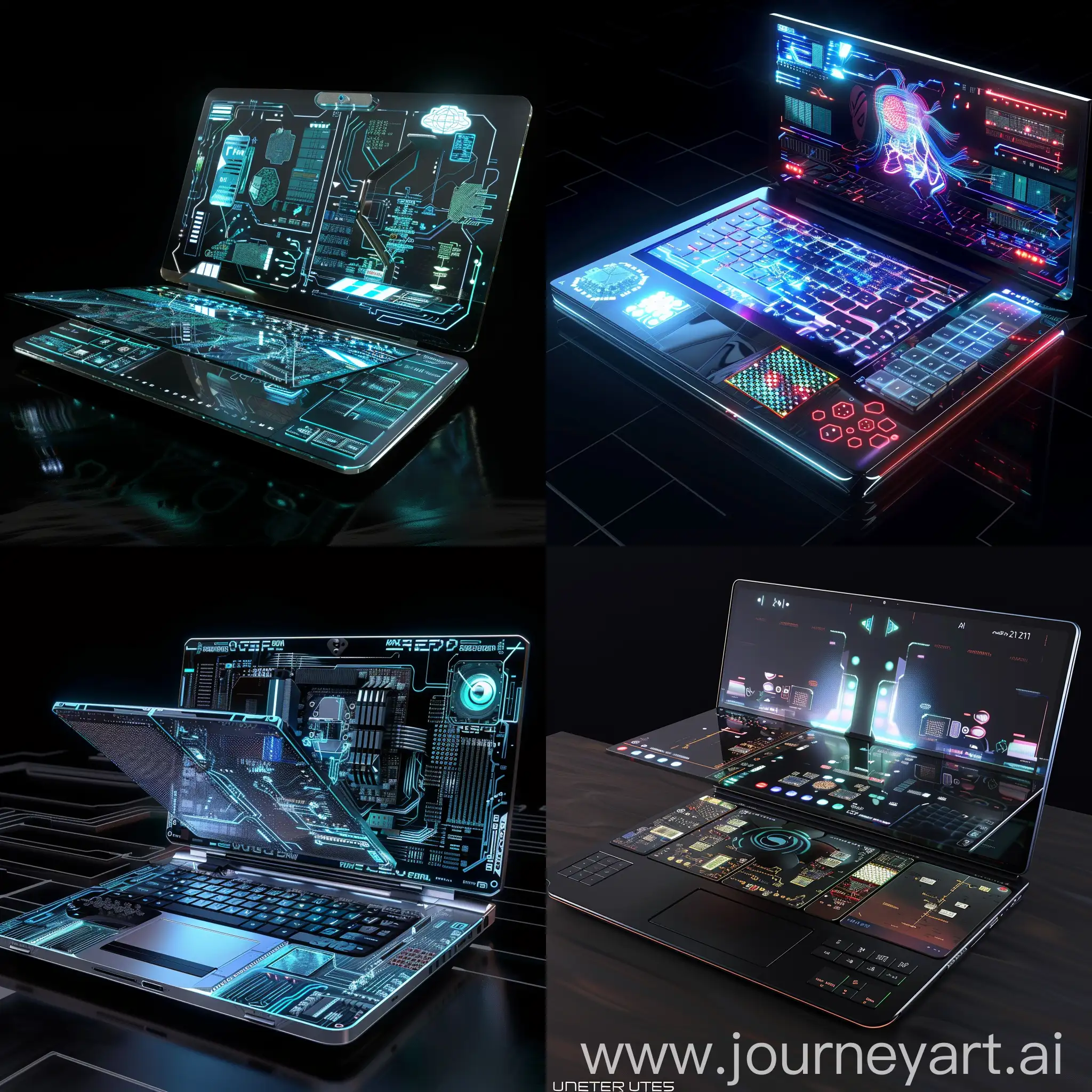 Futuristic-Quantum-Laptop-with-Holographic-Display-and-Selfrepairing-Circuits