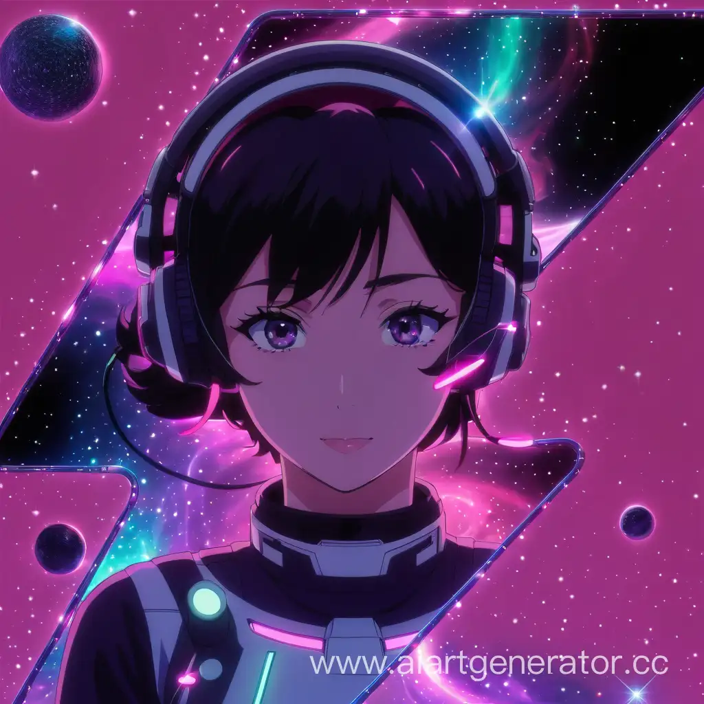 Cosmic-Disco-Exploring-the-Infinite-Universe-with-Anime-Passion