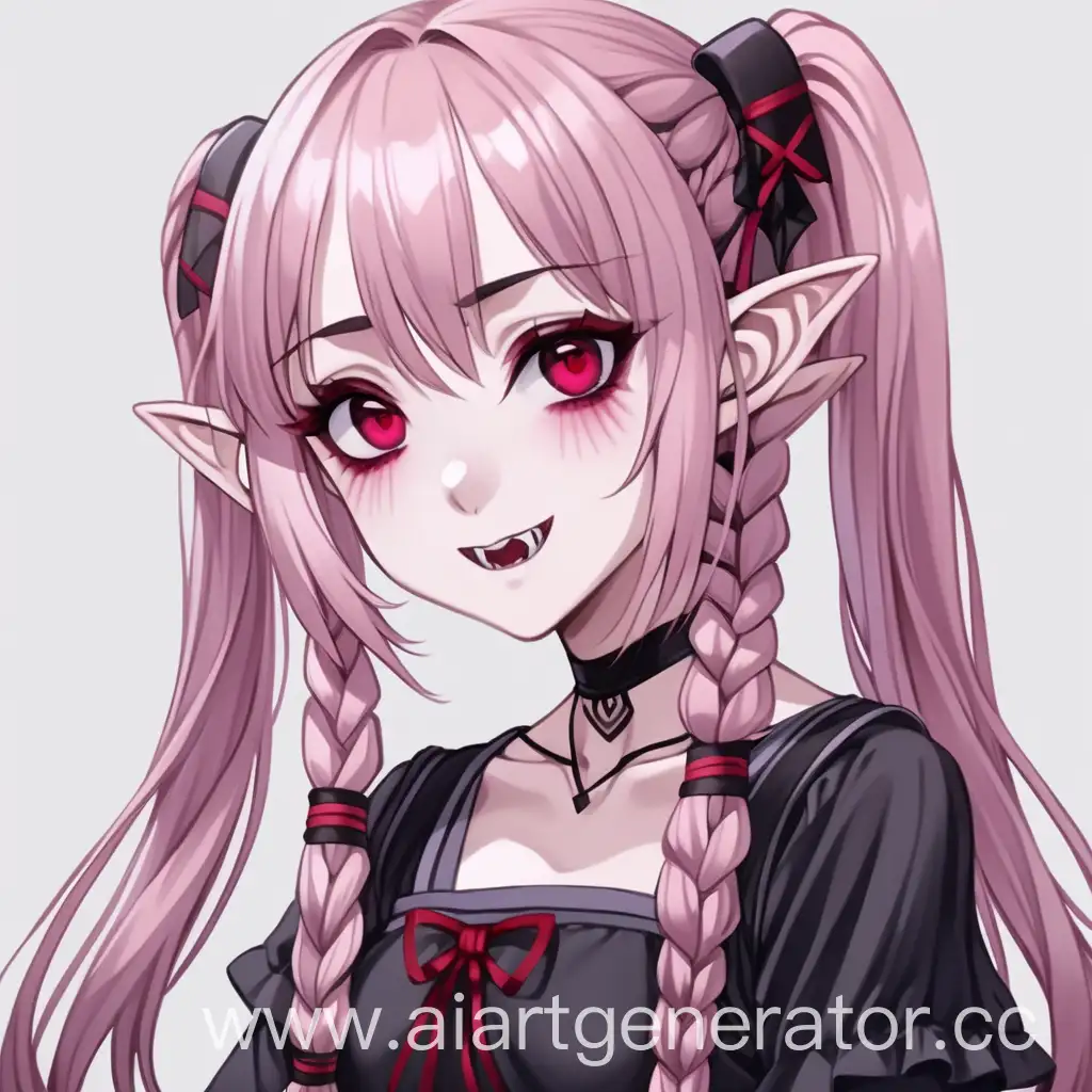Ethereal-Anime-Elf-with-Pink-Hair-and-Vampire-Features