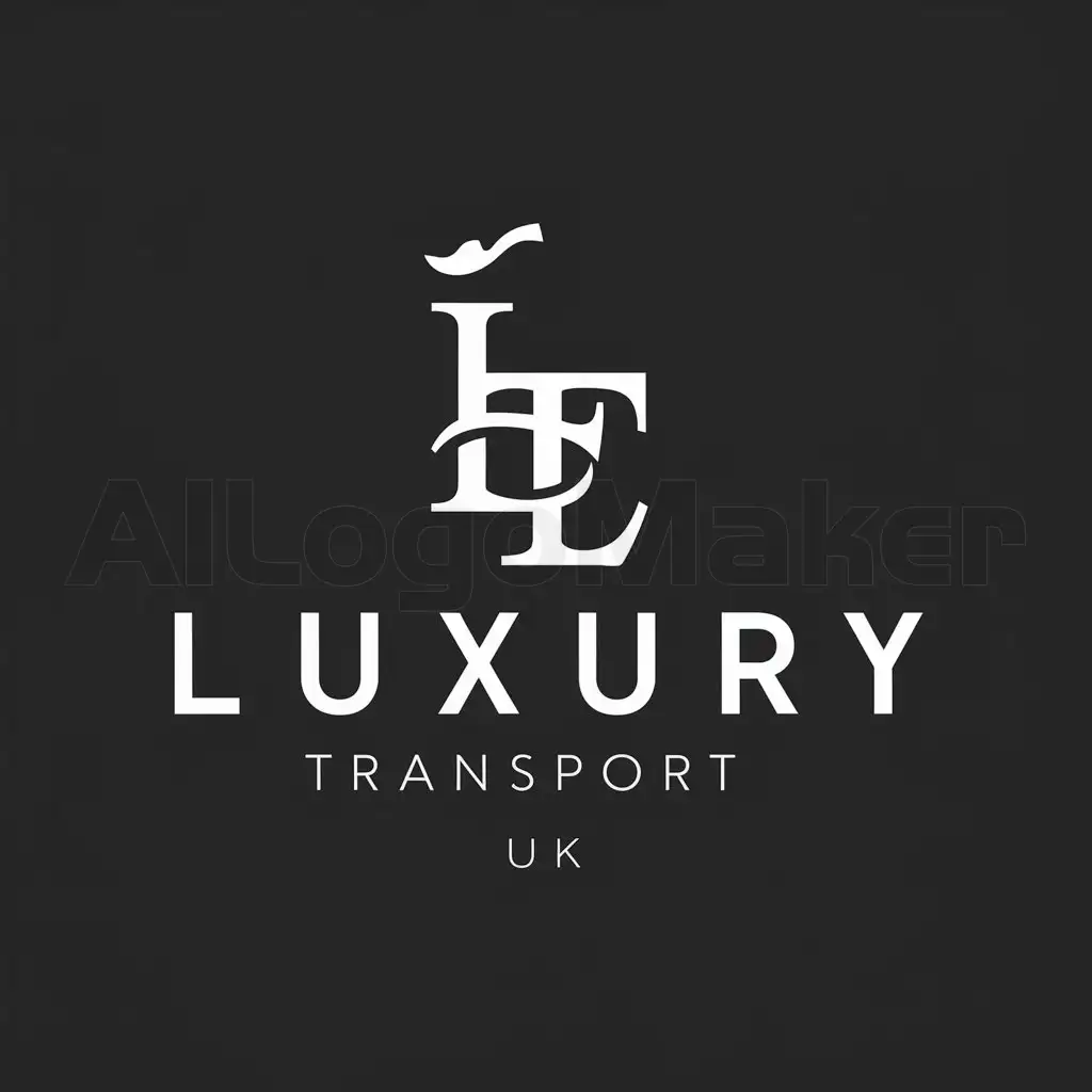 a logo design,with the text "Luxury Transport UK", main symbol:Luxury Transport UK,Moderate,clear background