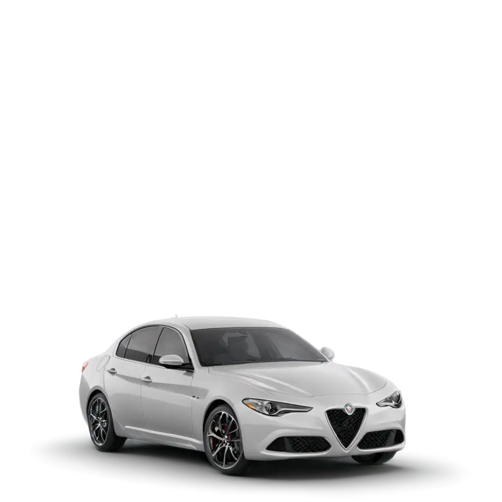 alfa romeo giulia in white