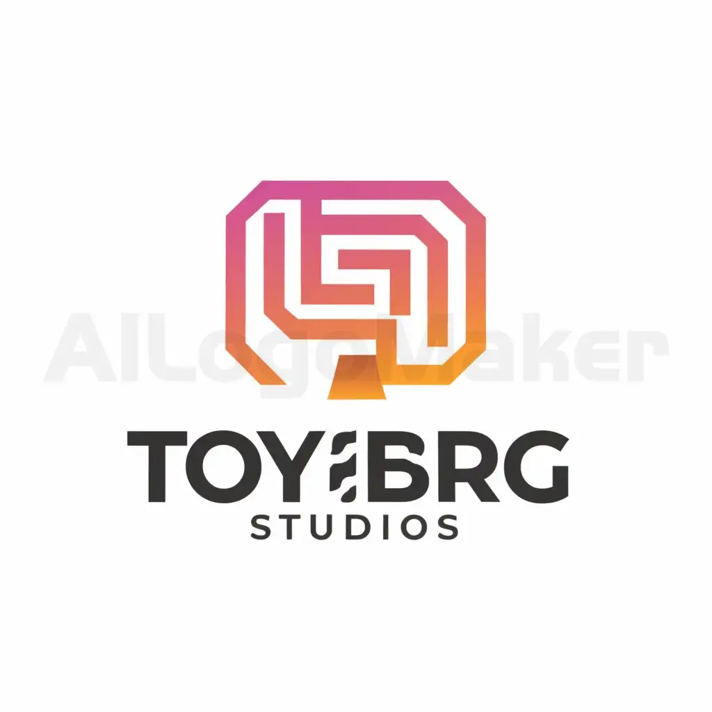 a logo design,with the text "Toyburg Studios", main symbol:Computer,Moderate,clear background