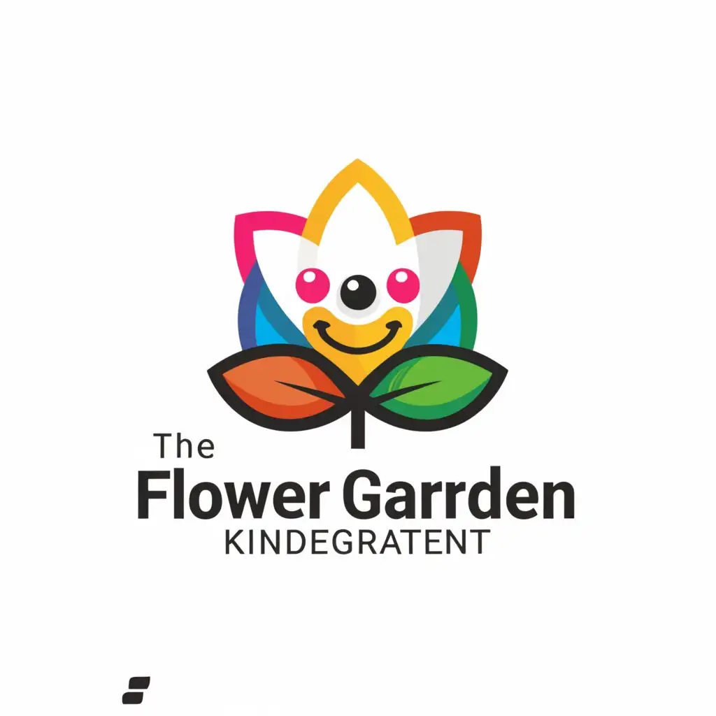 LOGO-Design-For-The-Flower-Garden-Blossoming-Creativity-and-Joy-in-Education