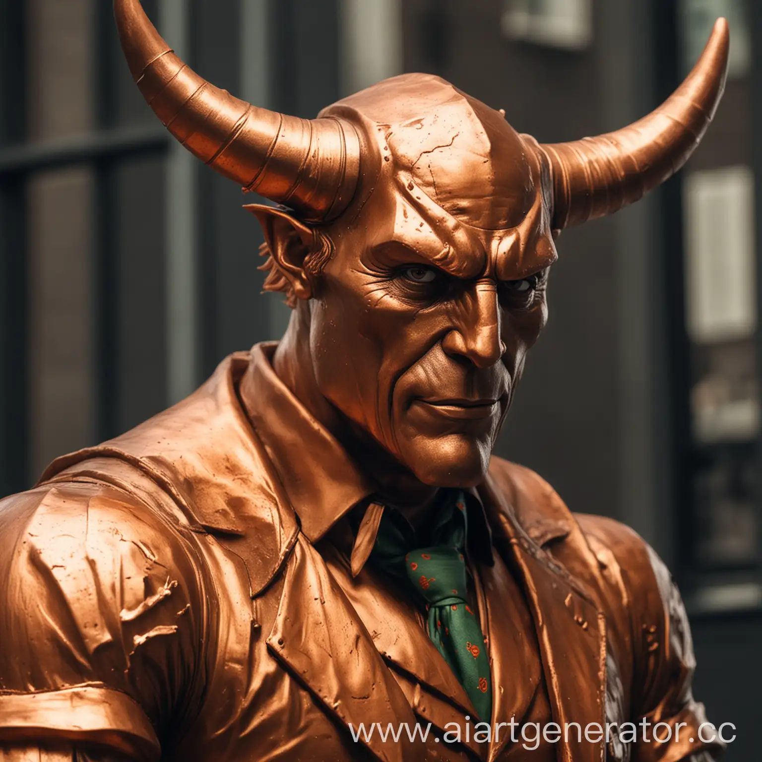 Contemplative-Copper-Bull-with-Joker-Thoughts