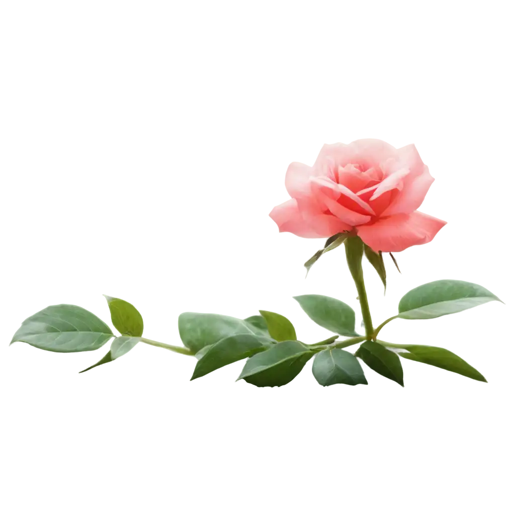 HighResolution-PNG-Stunning-CloseUp-of-Salmon-Rose-Flower