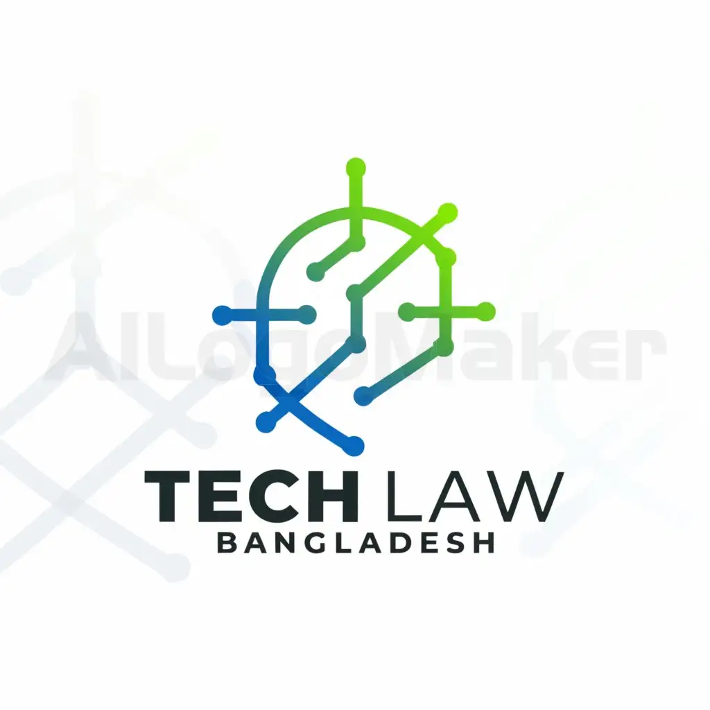 a logo design,with the text "Tech Law Bangladesh", main symbol:T L B,Moderate,be used in Legal and Information Technology industry,clear background