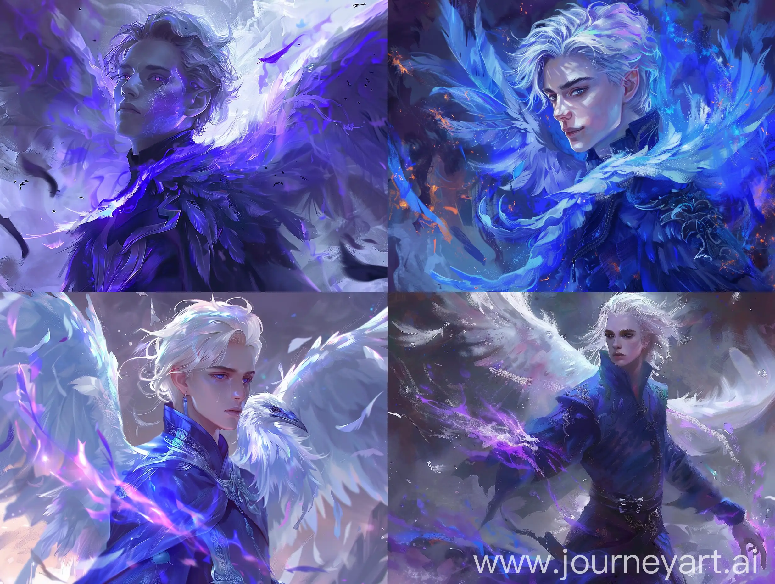 Anime-Art-of-a-Young-White-Male-Inspired-by-Freyr-with-Mythic-Phoenix-and-Purple-Aura
