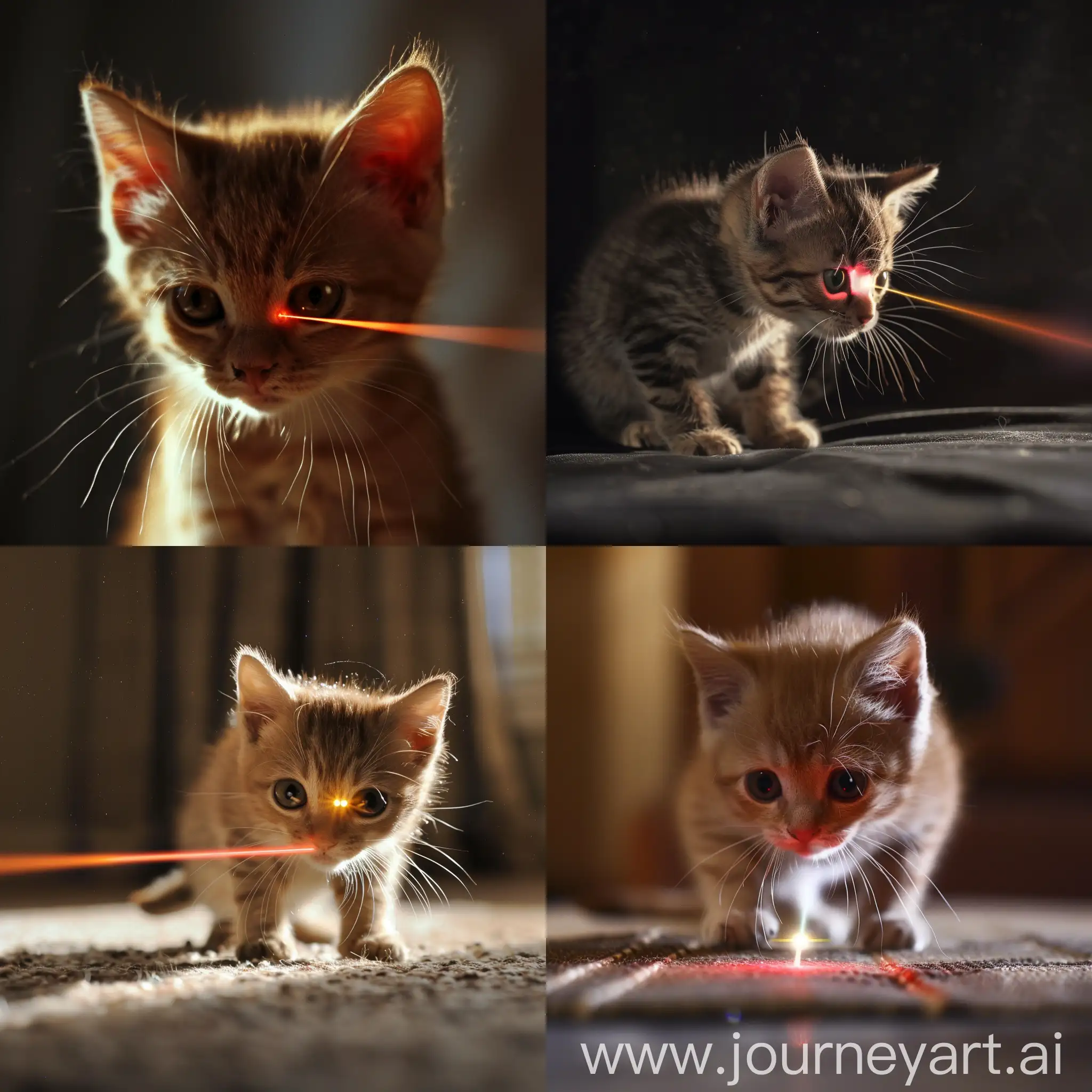 LaserEyed-Kitten-in-Action