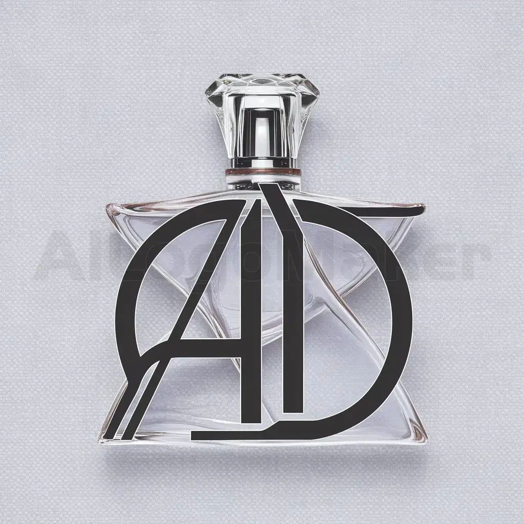 a logo design,with the text "Ads", main symbol:Perfume,Moderate,be used in Perfume industry,clear background