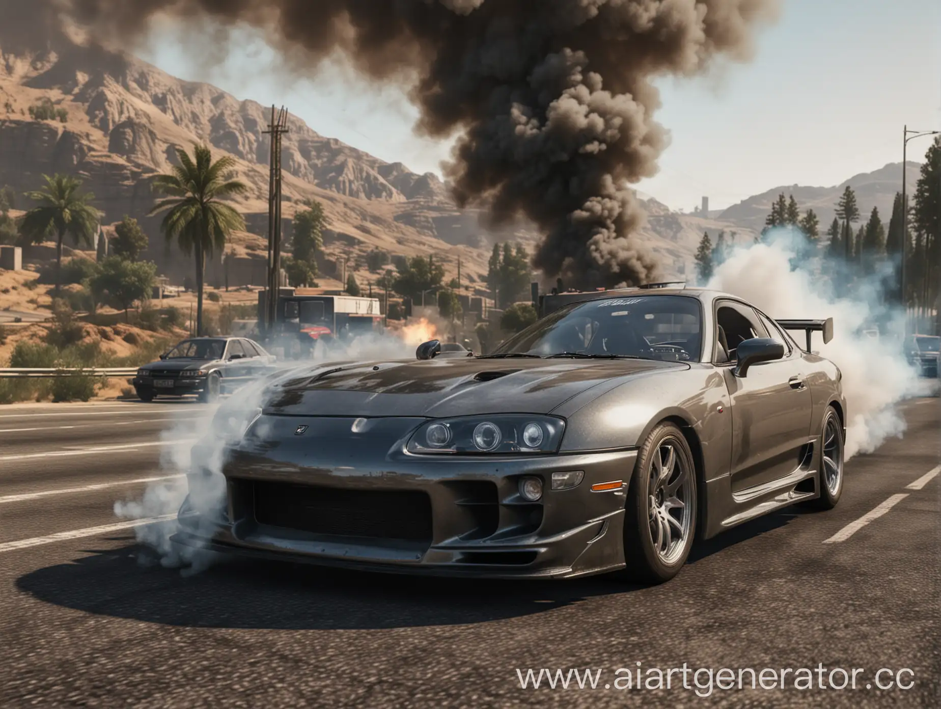 HighSpeed-Adventure-Driving-a-Supra-4th-Generation-Car-with-Tire-Smoke