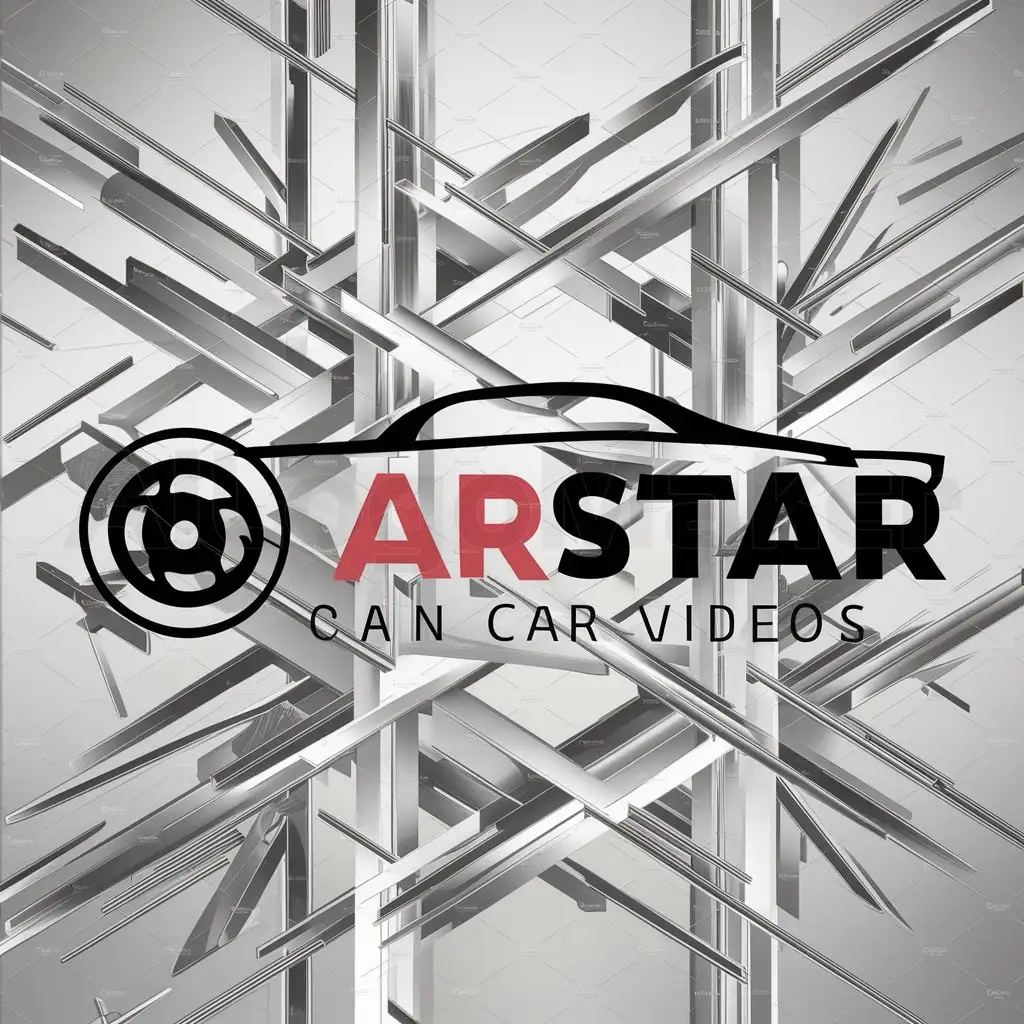 a logo design,with the text "Carstar", main symbol:Car Videos,complex,clear background