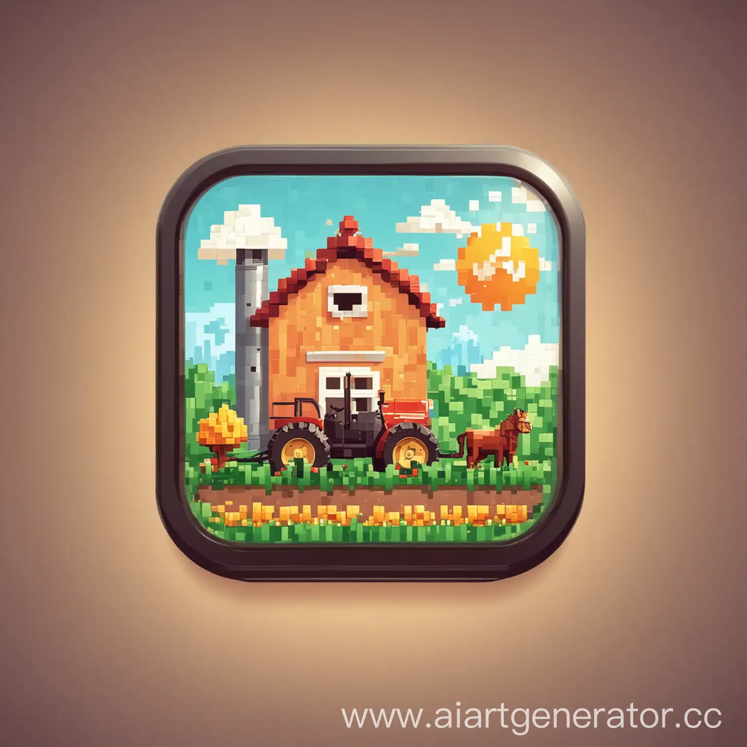 Pixel-Farm-Management-Mobile-App-Icon-for-Financial-Planning