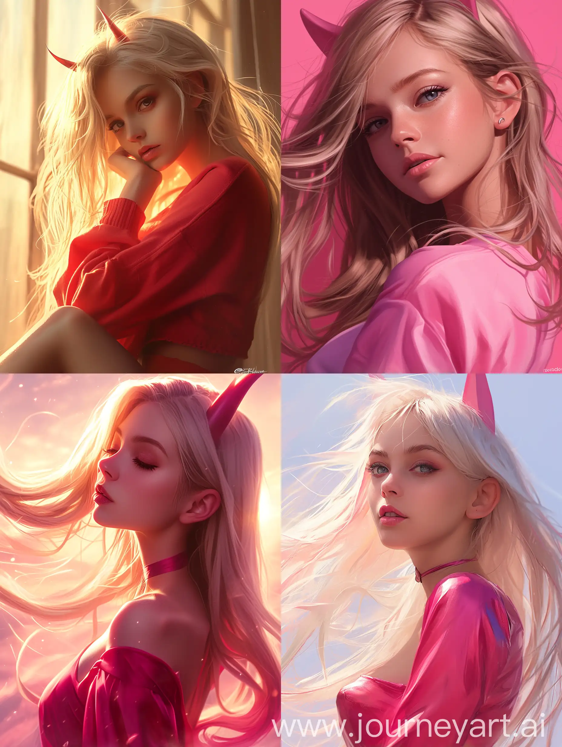 Realistic-Digital-Art-of-Power-with-Beautiful-Lighting-and-Flowy-Hair