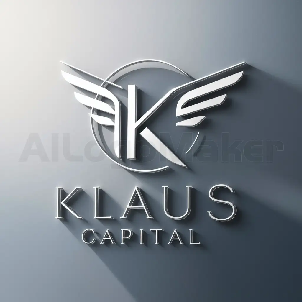 a logo design,with the text "Klaus Capital", main symbol:need a symbol that is amazing that attracts customers and is impressive,Moderate,clear background