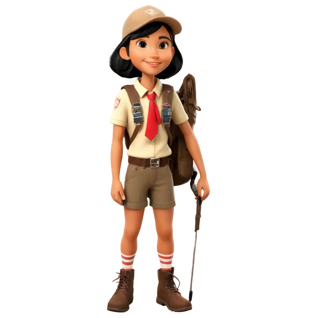 Scout-PNG-Captivating-Illustration-of-Adventure-and-Exploration